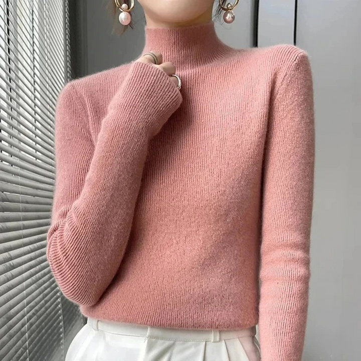 Women's Thick Slim Fit en Turtleneck Jumper | Ideal for Autumn/Winter
