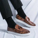 brown, black