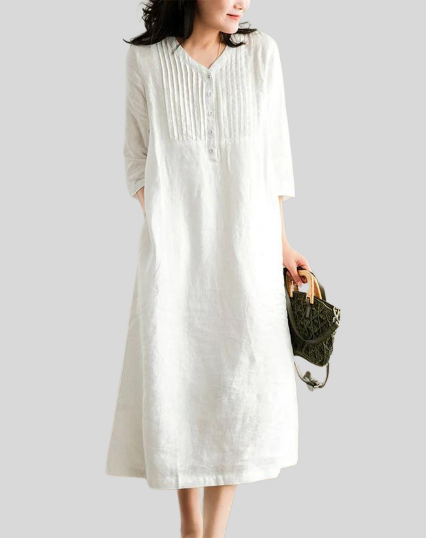 Variant image for Women's Elegant Insulated Winter Dress with Robust Design-1