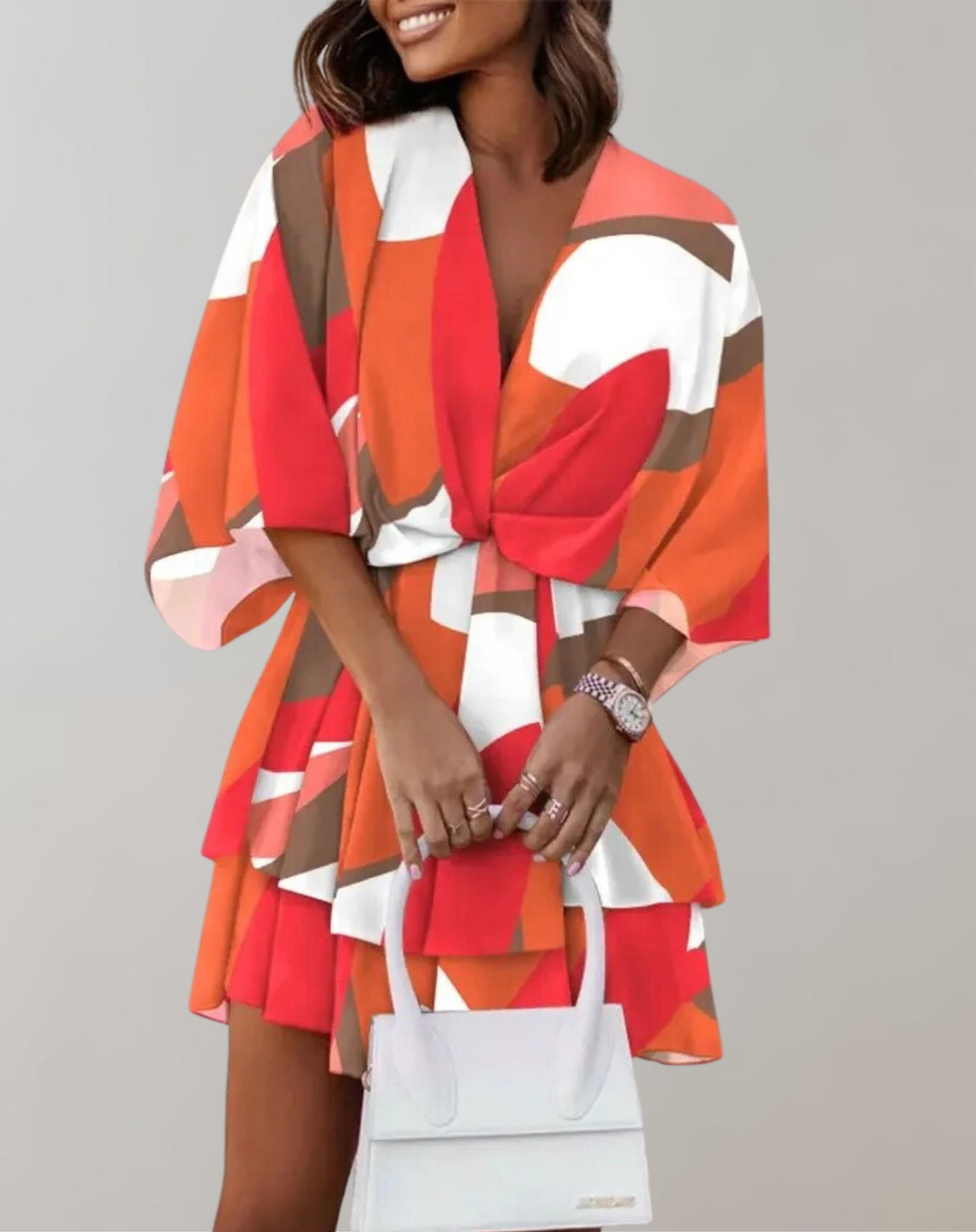 Red, Orange, White