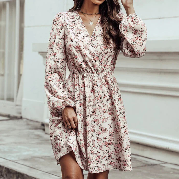 Women's Casual Floral Print Summer Dress | Ideal for Spring/Summer