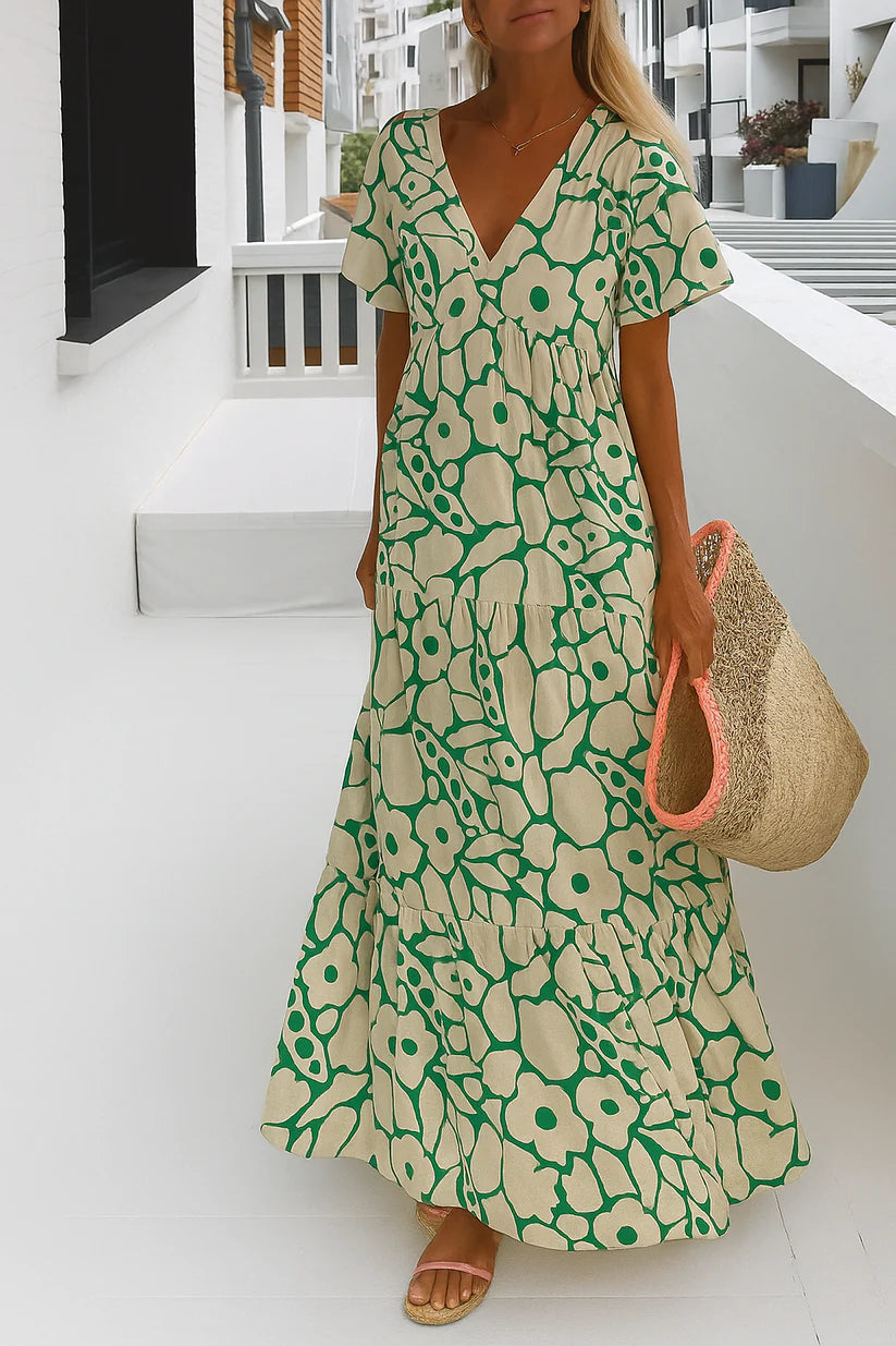 Freesia - Lightweight Elegant Maxi Dress for Women