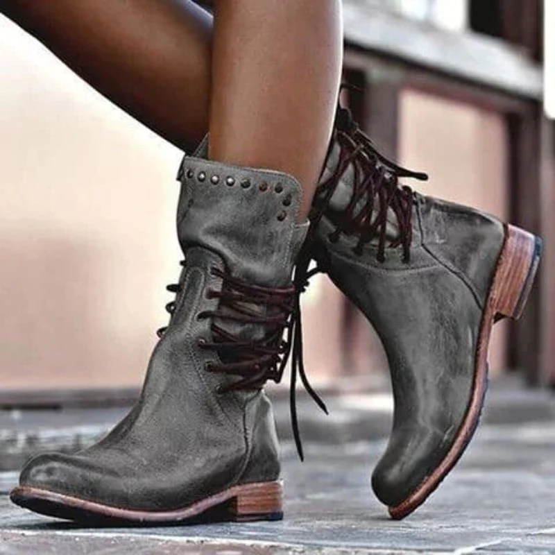 Women's Knee High Boots - Stylish Comfort with Stability+ Heel