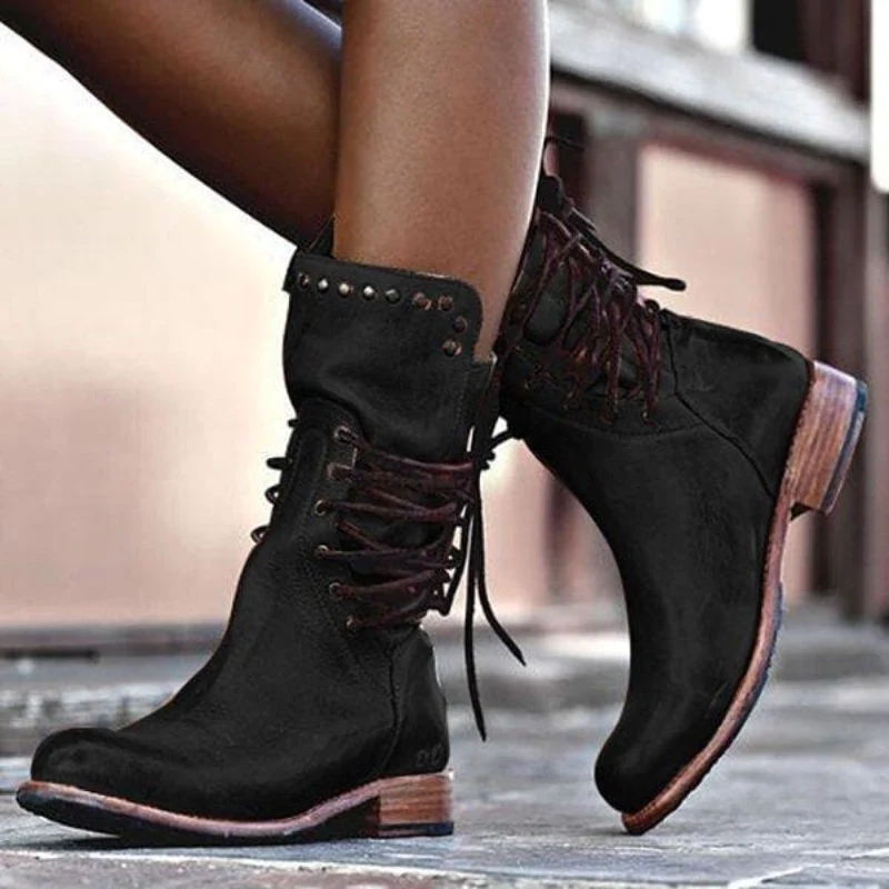 Women's Knee High Boots - Stylish Comfort with Stability+ Heel