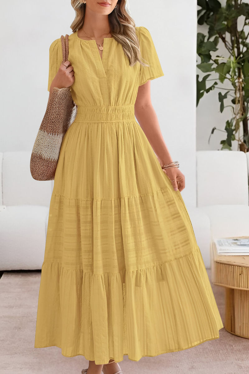 Emberly - Bohemian Summer Maxi Dress for Women