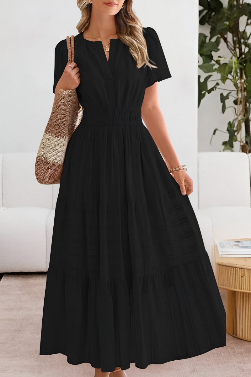Emberly - Bohemian Summer Maxi Dress for Women