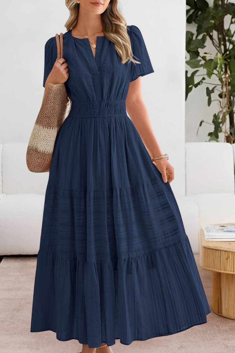 Emberly - Bohemian Summer Maxi Dress for Women