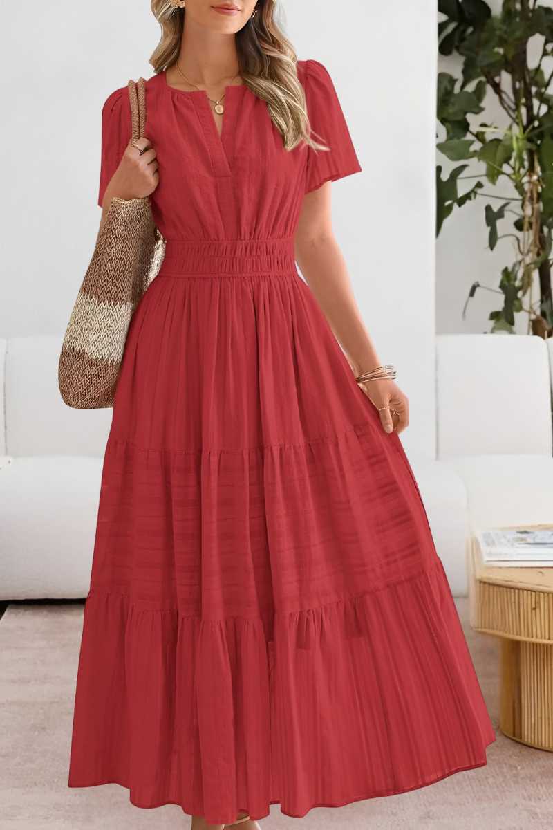 Emberly - Bohemian Summer Maxi Dress for Women