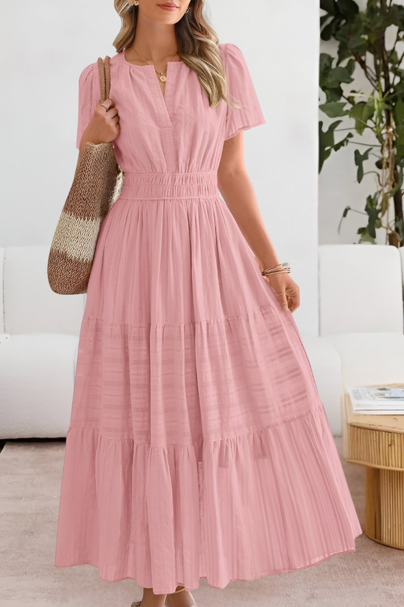 Emberly - Bohemian Summer Maxi Dress for Women