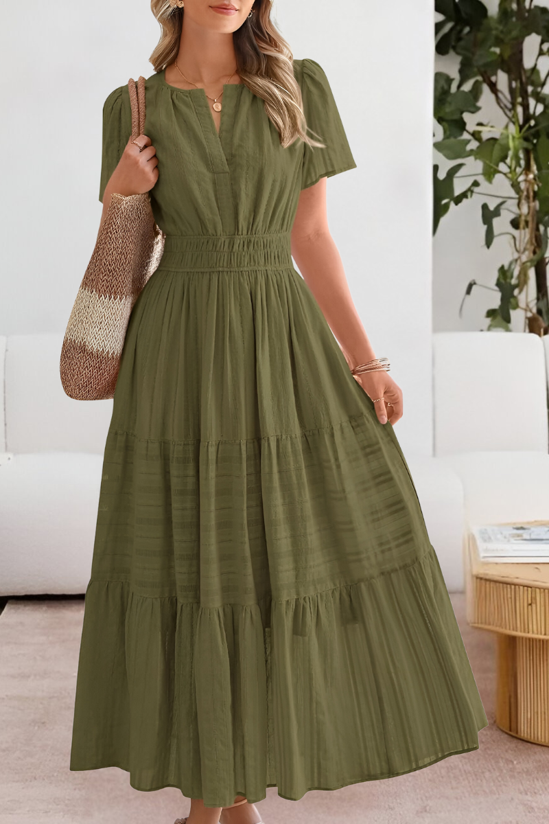 Emberly - Bohemian Summer Maxi Dress for Women