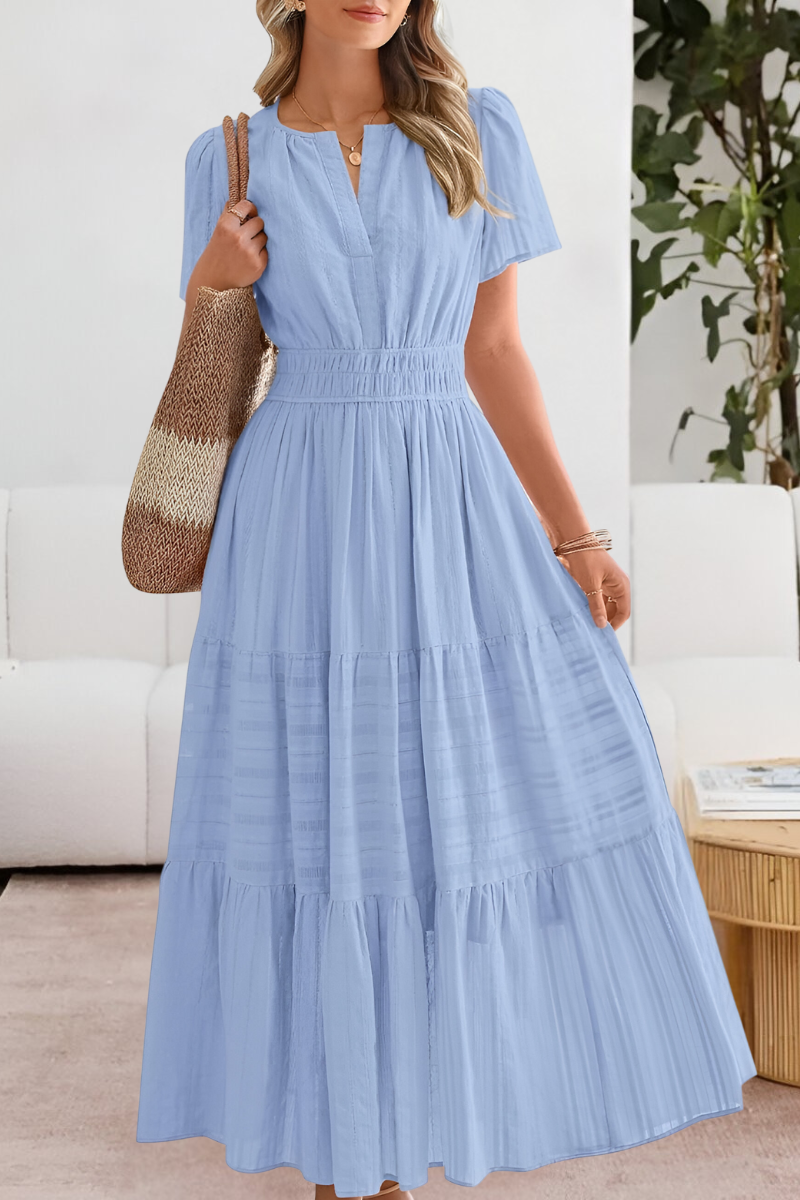 Emberly - Bohemian Summer Maxi Dress for Women