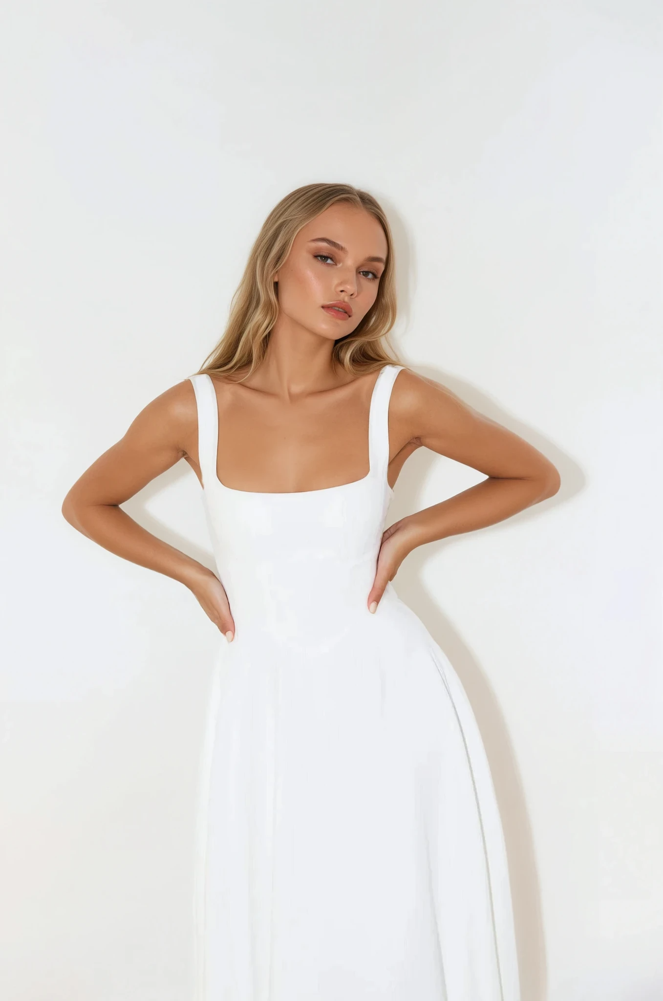 Cerys - Elegant Midi Dress for Women