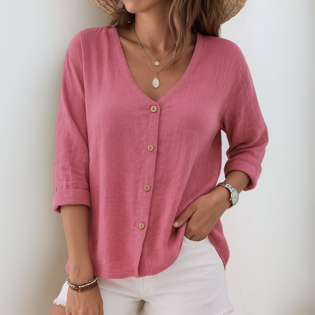 Paloma - Lightweight Relaxed Blouse for Women