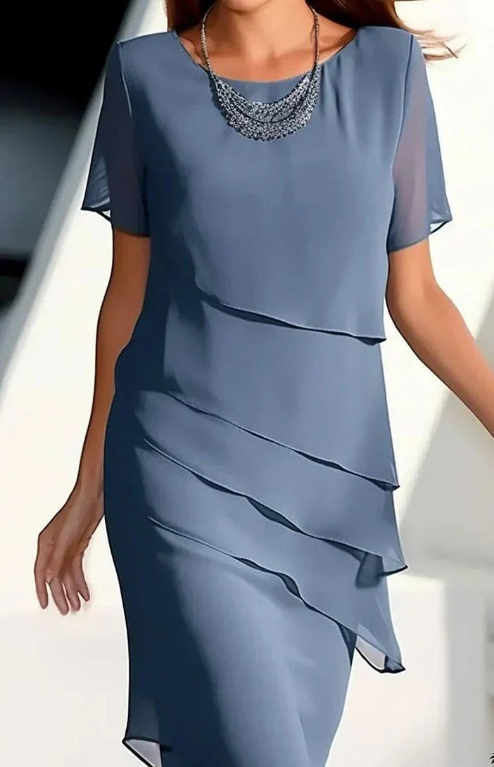 Oralie - Elegant Midi Dress for Women