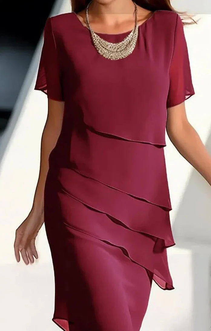 Oralie - Elegant Midi Dress for Women