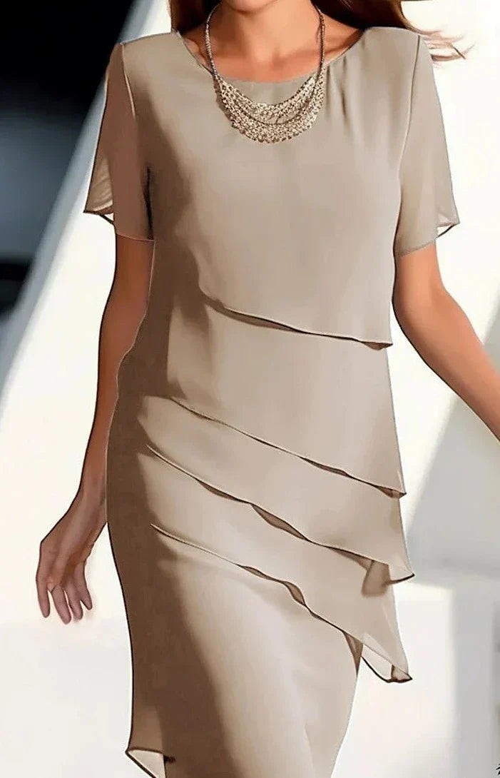 Oralie - Elegant Midi Dress for Women
