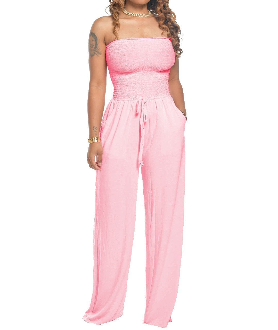 Delyth - Casual Print Jumpsuit for Women