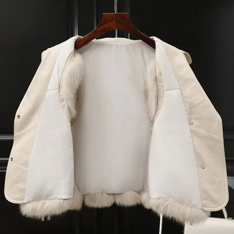 Women's Faux Fur Vest - Elegant Style & Cozy Warmth