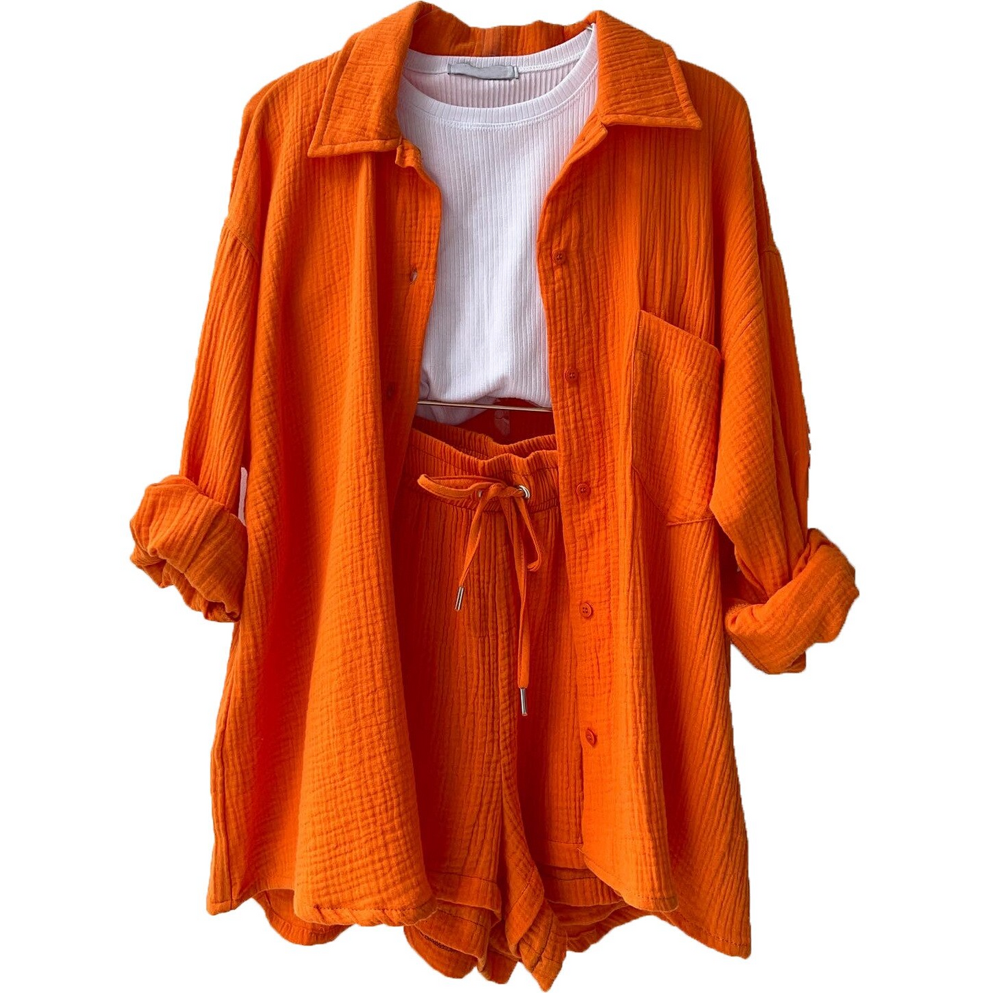 Raine - Soft Cotton Cardigan Set for Women