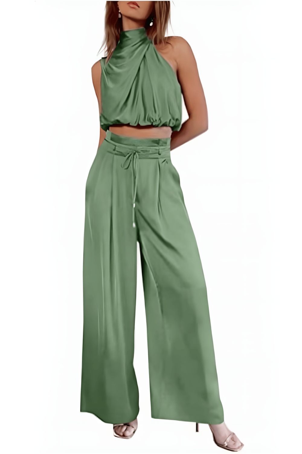 Ginevra - Elegant Silk 2 Piece Set for Women