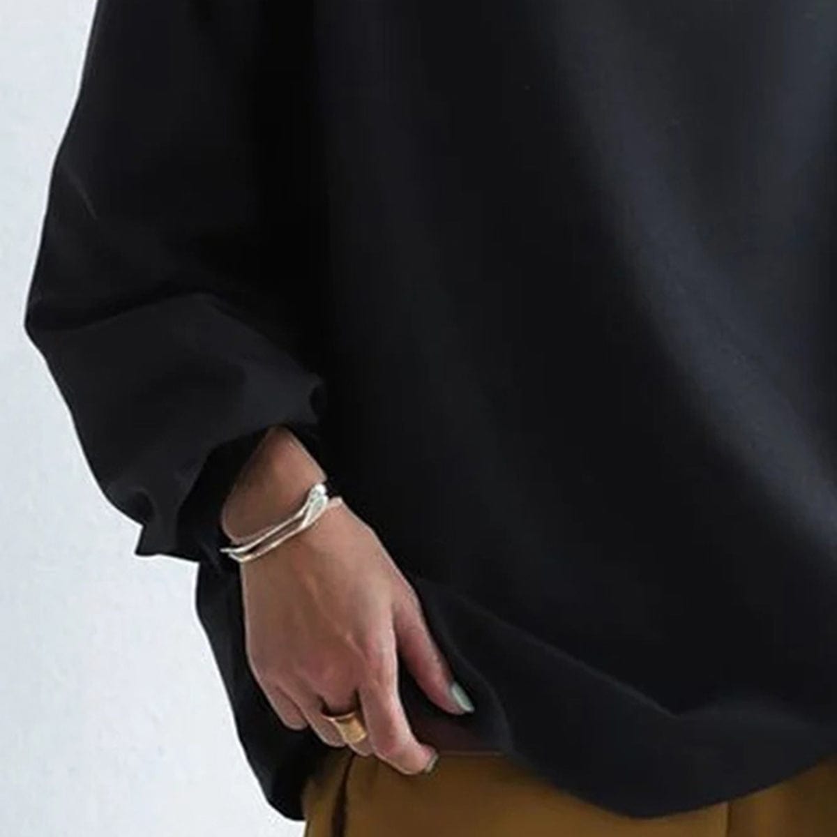 High-Neck Soft Knit Top - Luxurious Comfort & Timeless Design