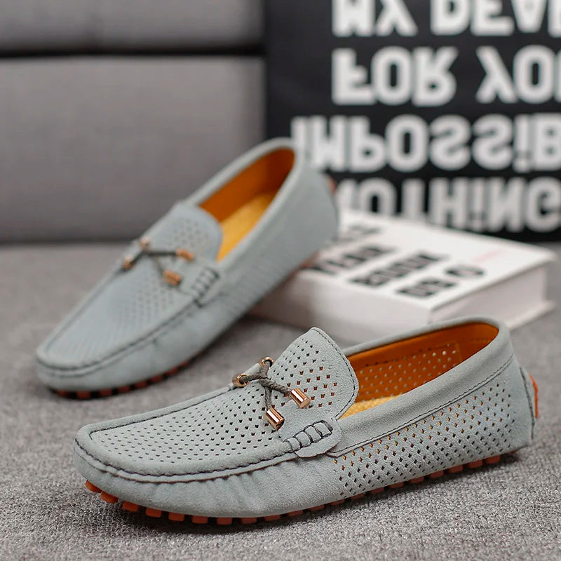 High Quality Slip On Loafers for Men- Breathable Comfort & Classic Style