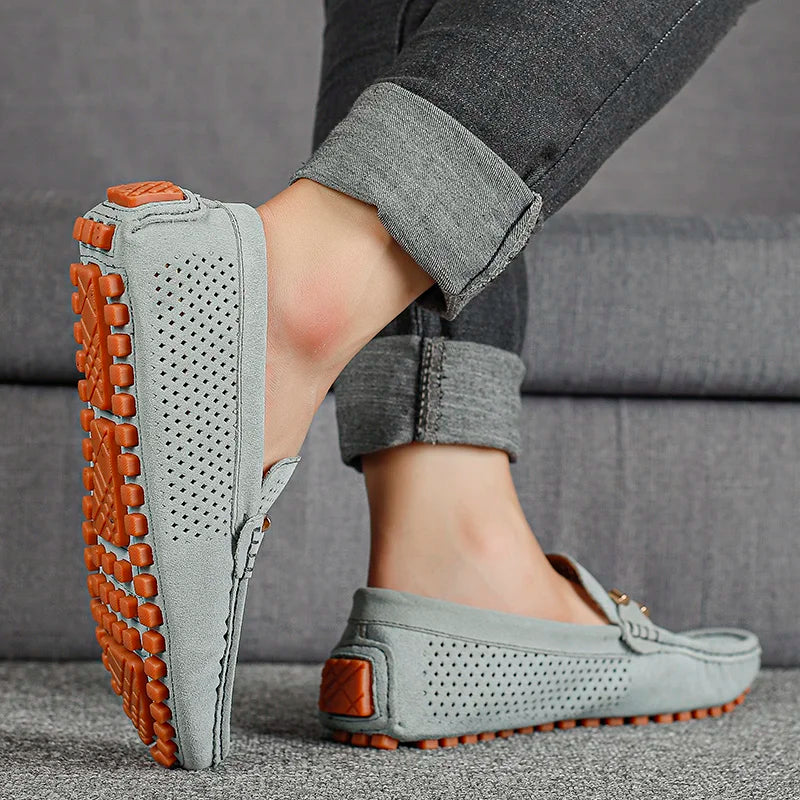 High Quality Slip On Loafers for Men- Breathable Comfort & Classic Style