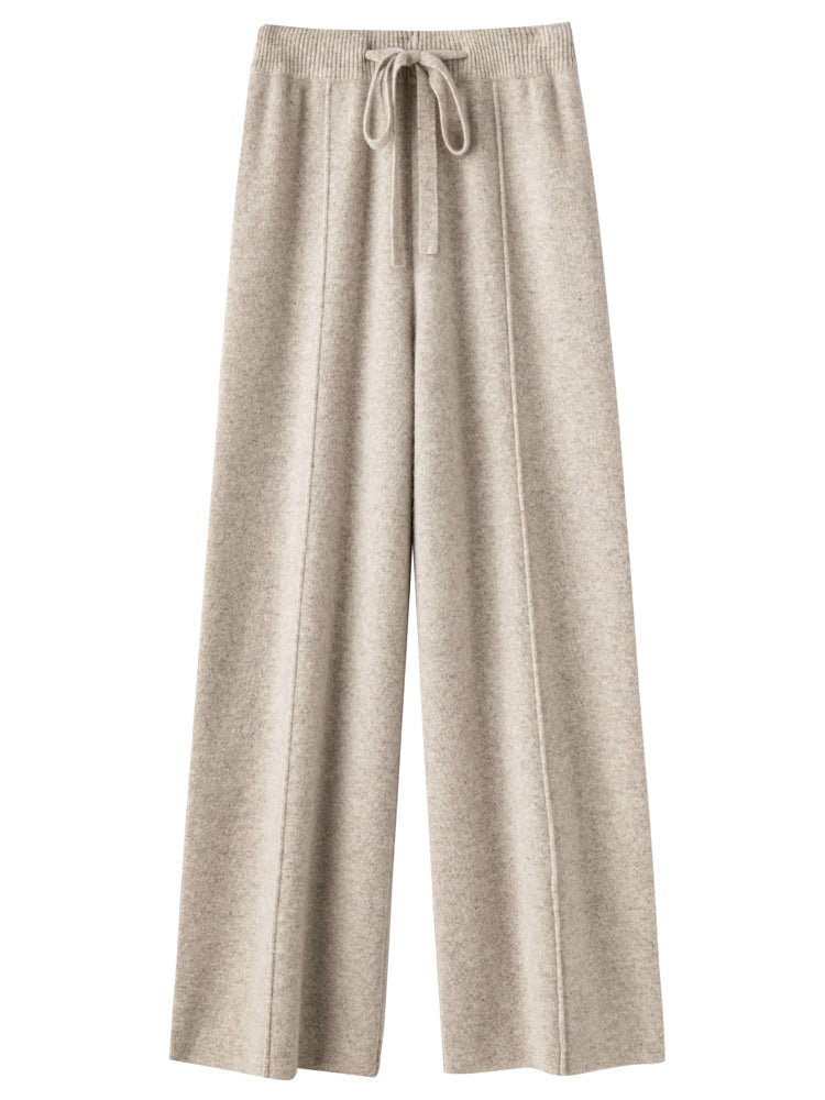 Ladies Relaxed Fit Lounge Trousers with Adjustable Drawstring