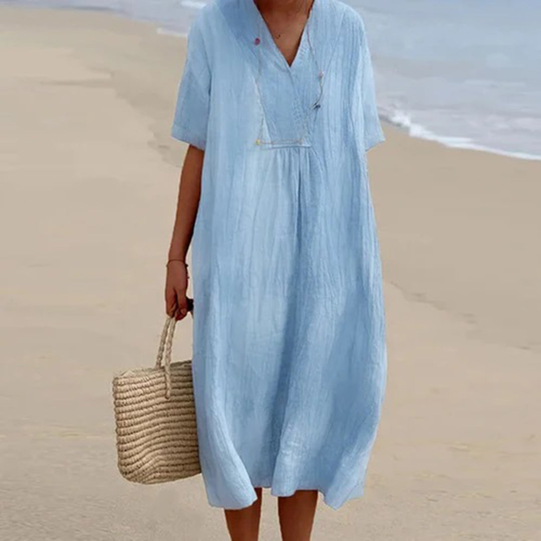 Whitley - Elegant Summer Midi Dress for Women