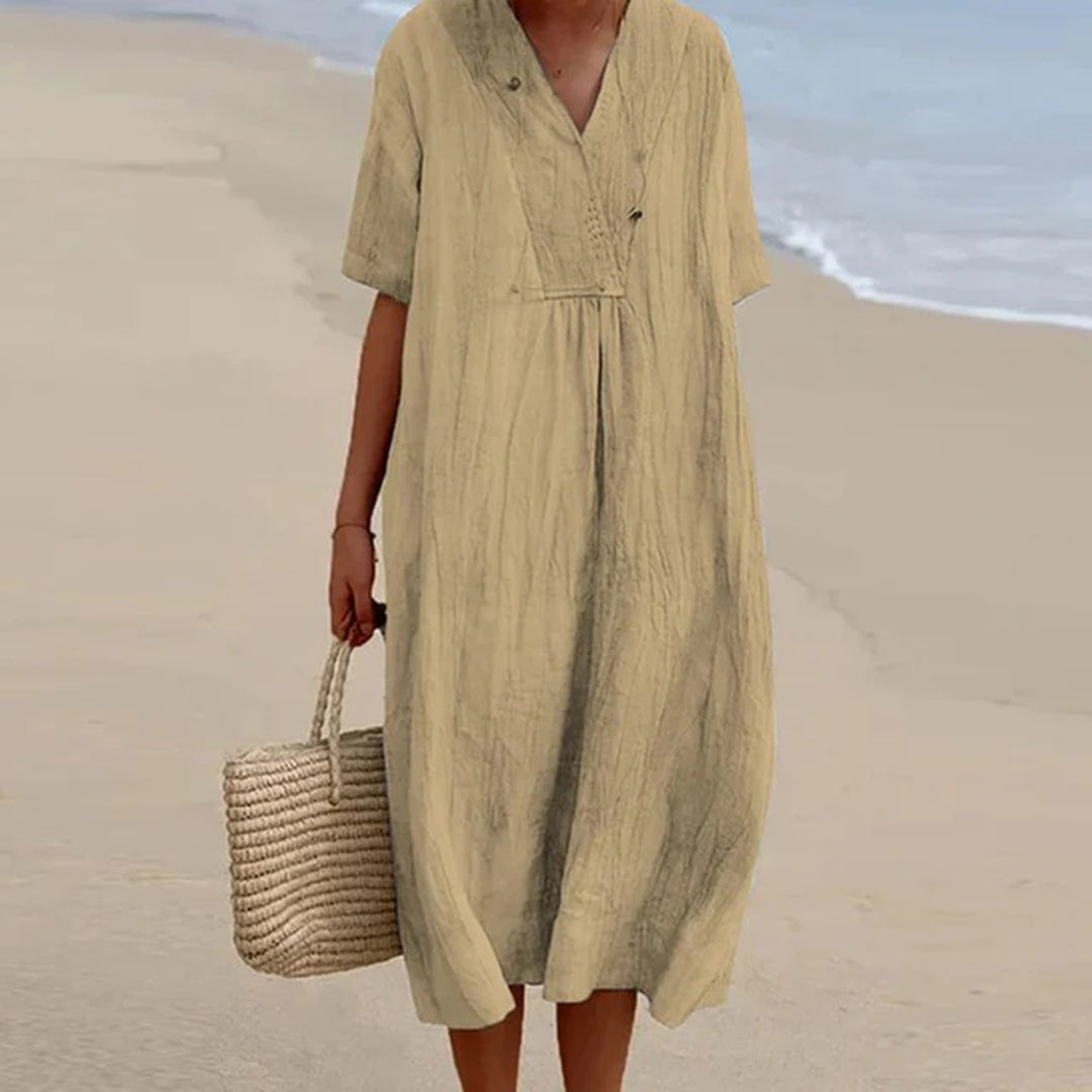 Whitley - Elegant Summer Midi Dress for Women