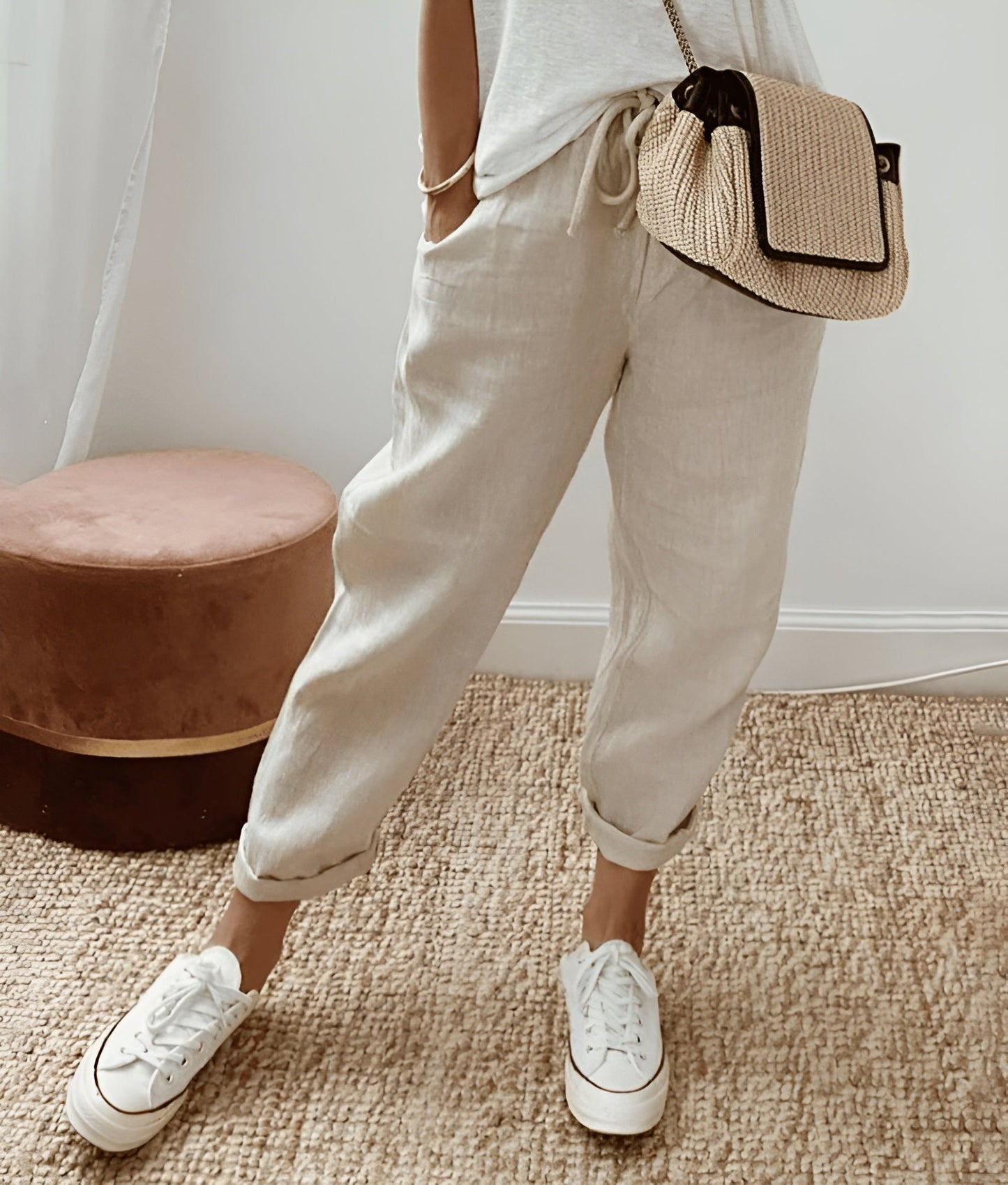 Jorinda - Summer Linen Pants for Women