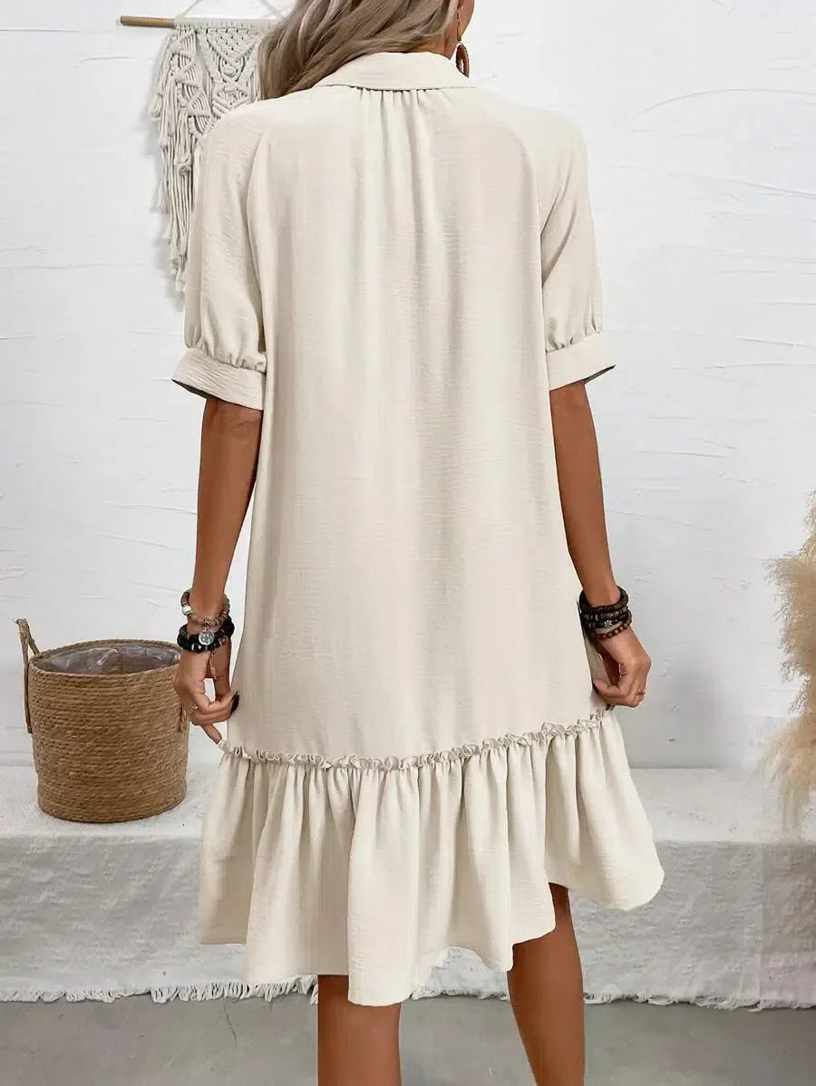 Uma - Elegant Summer Midi Dress for Women