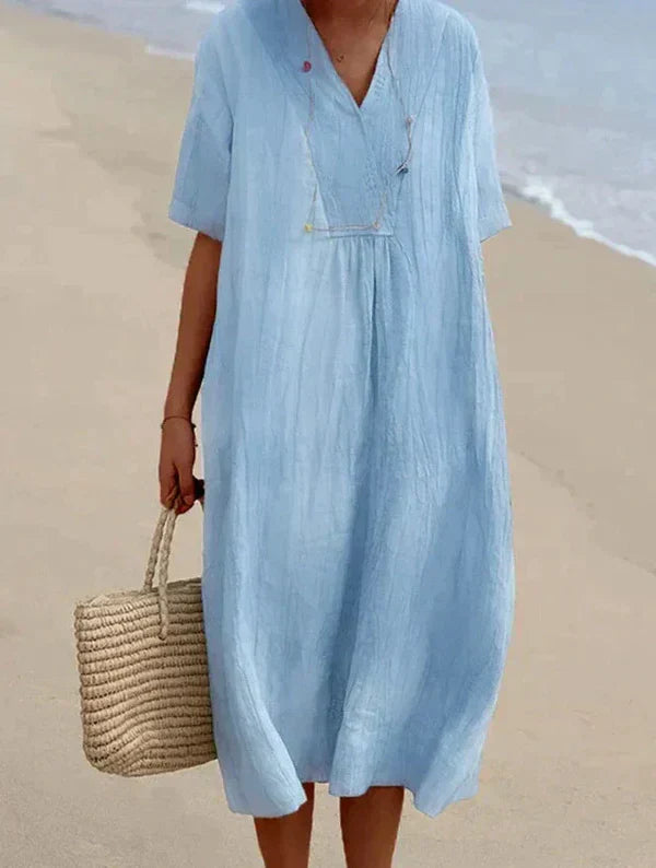 Aisling - Lightweight Midi Dress for Women