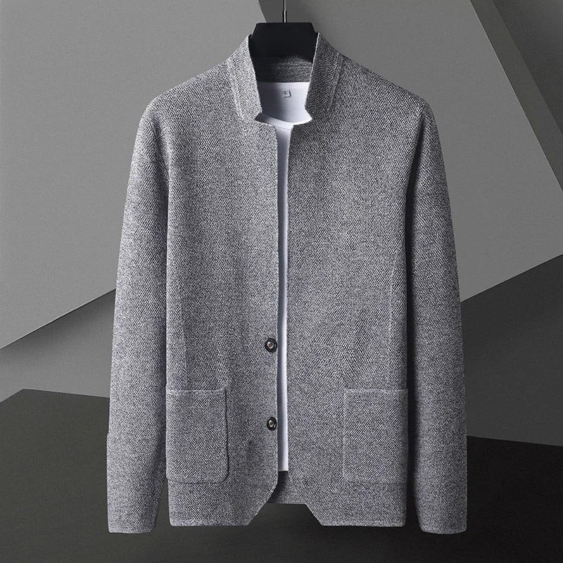 Men's Comfortable Long Sleeve Jacket - Lightweight Breathable Comfort for Effortless Style
