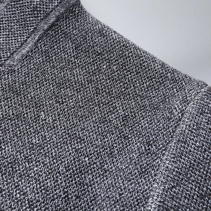 Men's Comfortable Long Sleeve Jacket - Lightweight Breathable Comfort for Effortless Style