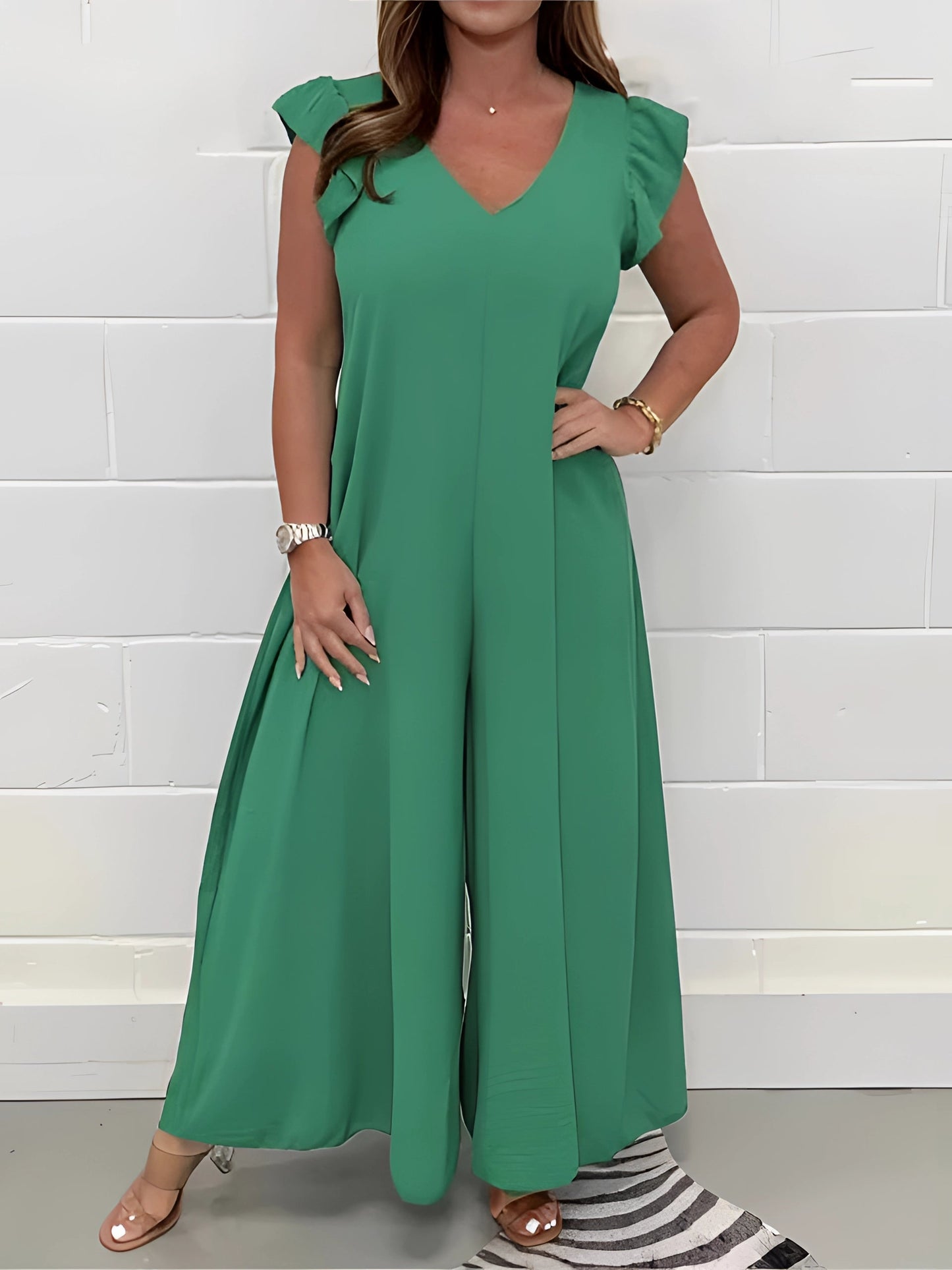 Rosamund - Elegant Wide Leg Jumpsuit for Women