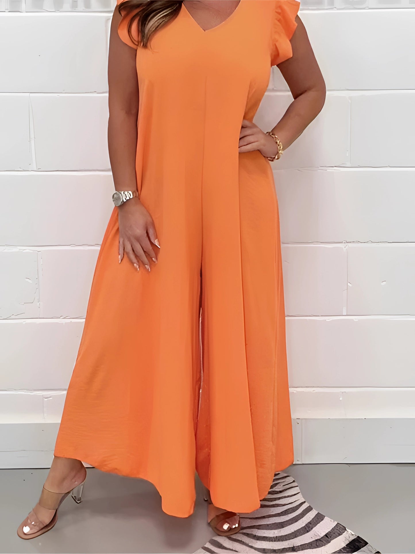Rosamund - Elegant Wide Leg Jumpsuit for Women