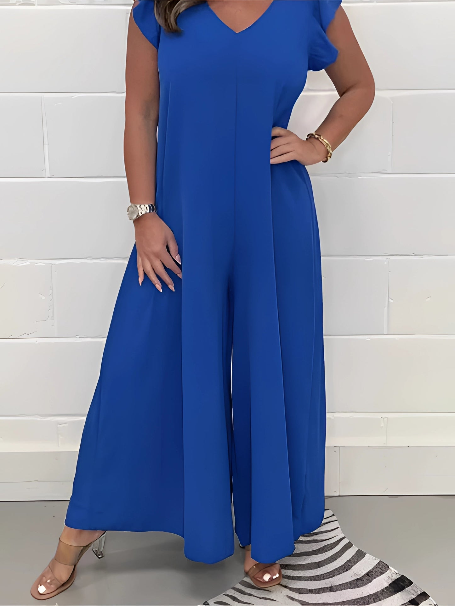 Rosamund - Elegant Wide Leg Jumpsuit for Women