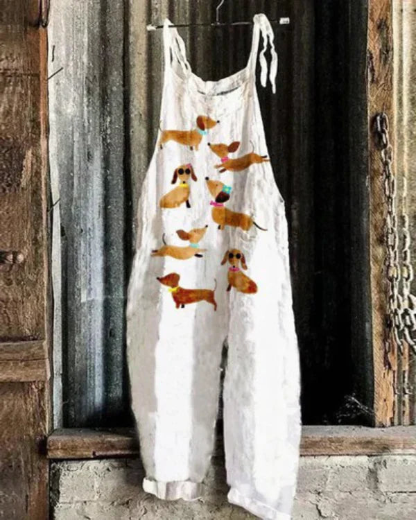 Vintage Floral Jumpsuit - Style, Comfort, and Versatility