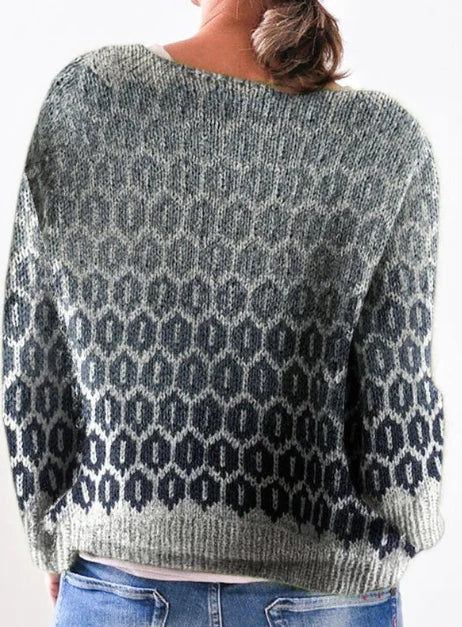 Women's Casual Everyday Sweater with Relaxed Fit