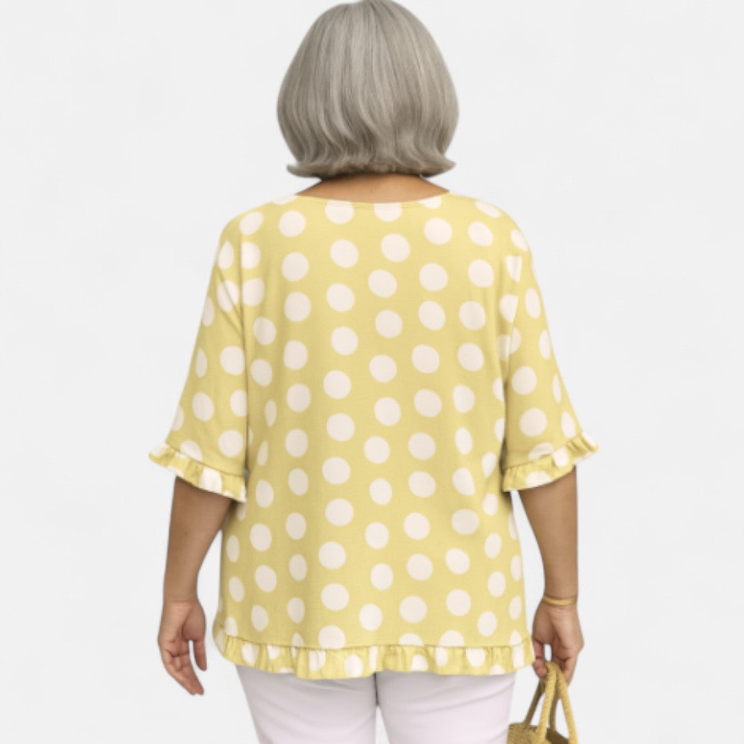 Women's Casual Loose-Fit Blouse with Relaxed Silhouette