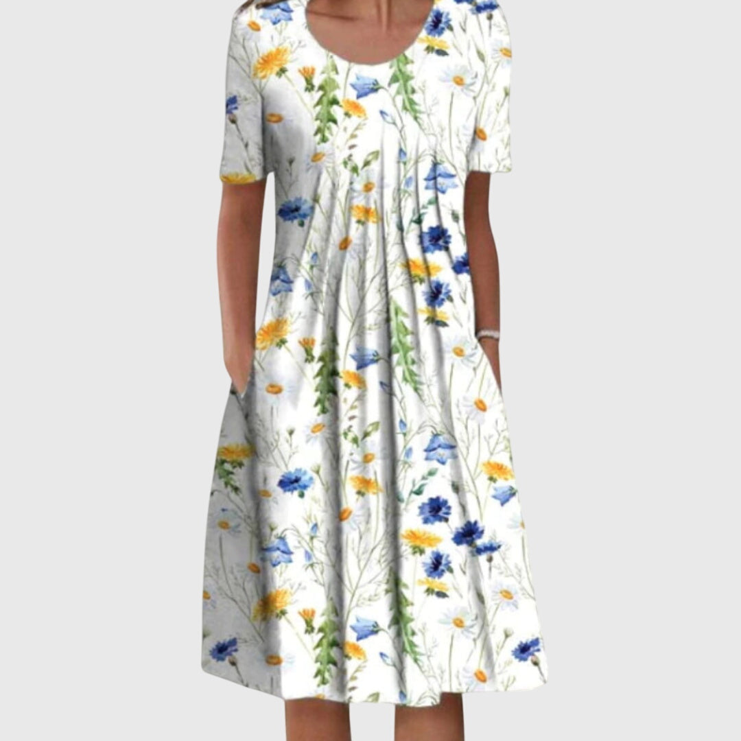 Women's Comfortable Layered Dress with Tummy Coverage for Casual and Formal Occasions