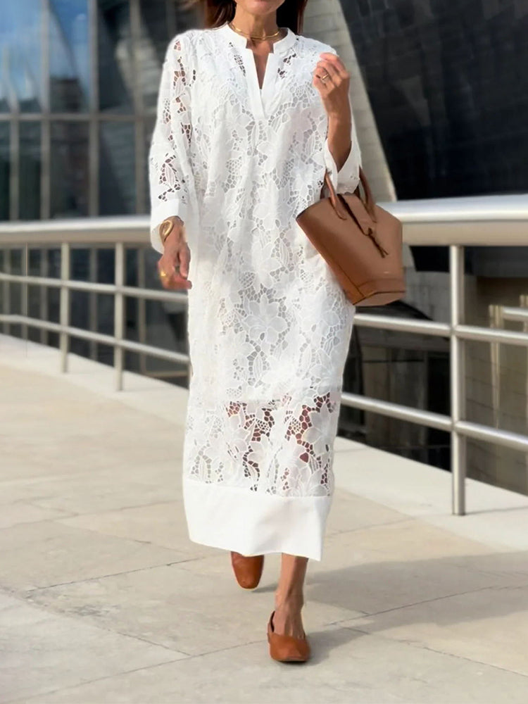 Women's Flattering Maxi Dress with Versatile Style for All Occasions
