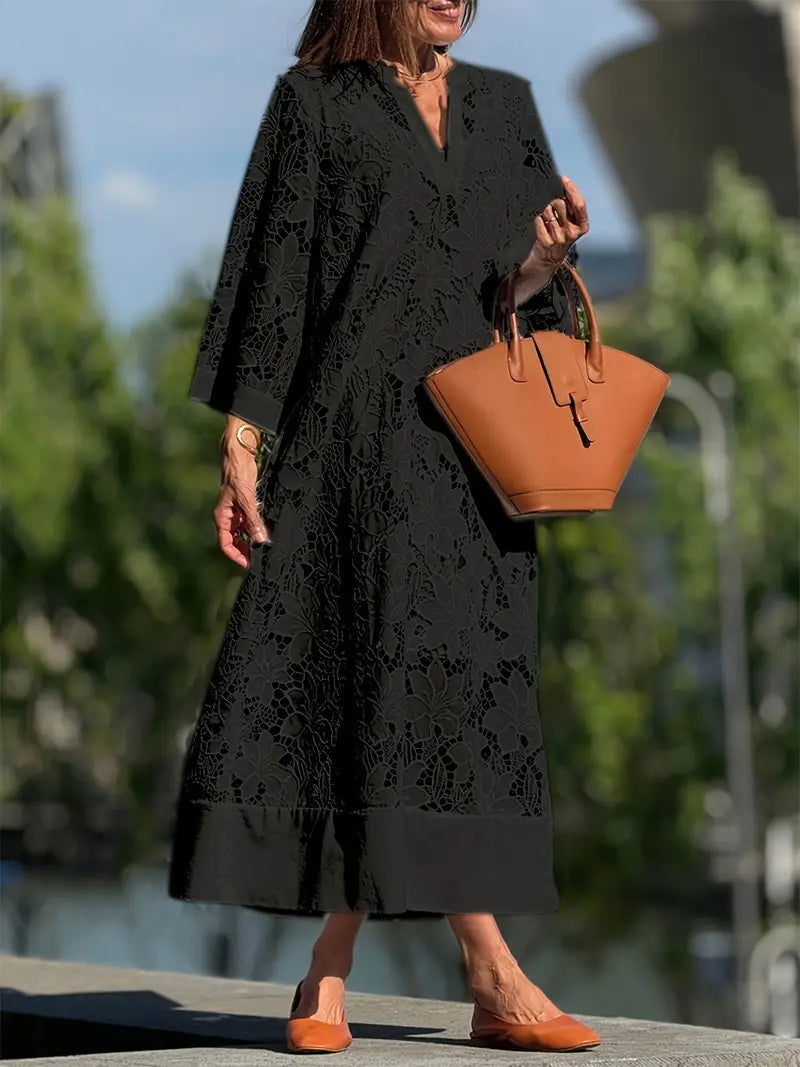 Women's Flattering Maxi Dress with Versatile Style for All Occasions
