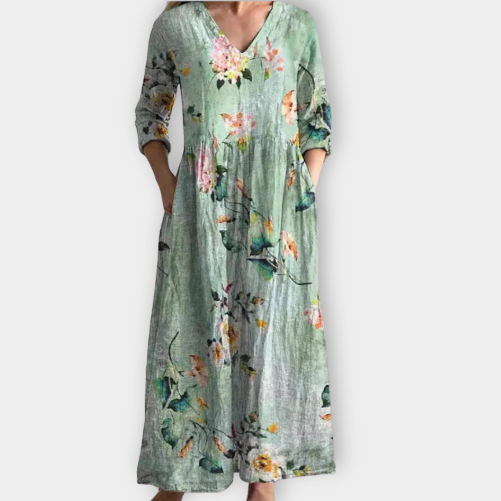 Women's Flowing Maxi Dress for Casual to Formal Occasions