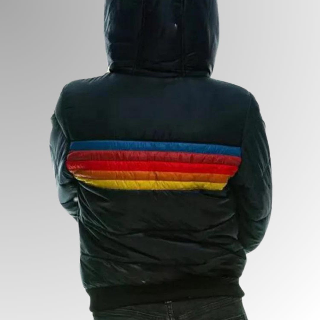 Women's Lightweight Waterproof Rain Jacket with Modern Design