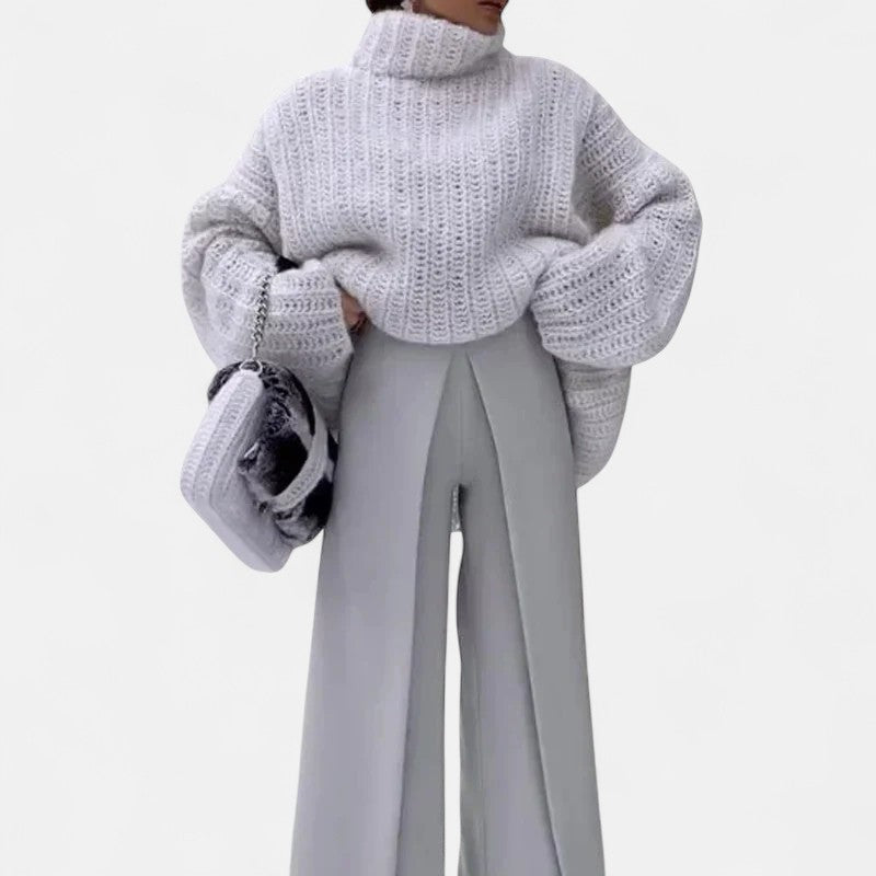 Women's Relaxed Fit Loungewear Set with Two-Piece Design