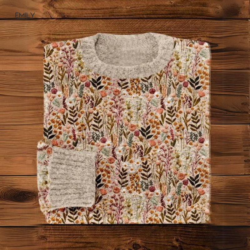 Women's Relaxed Fit Oversized Sweater for Comfortable Layering