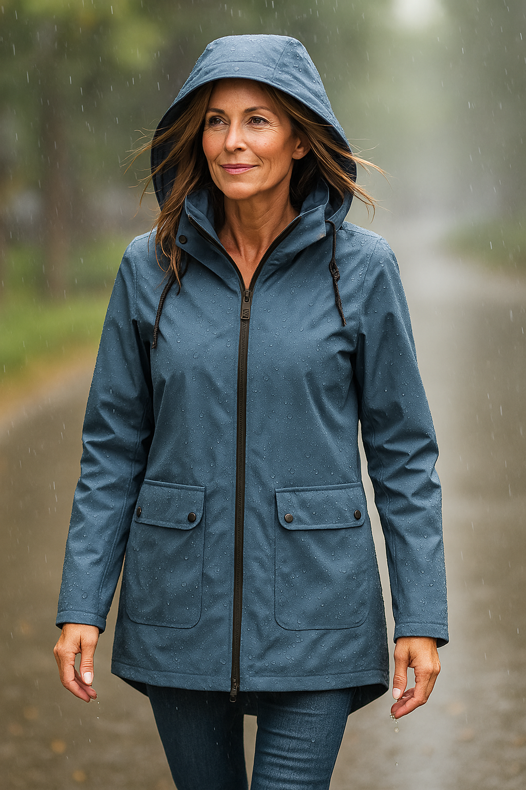 Women's Waterproof Jacket - Lightweight, Stylish, and Versatile Coats