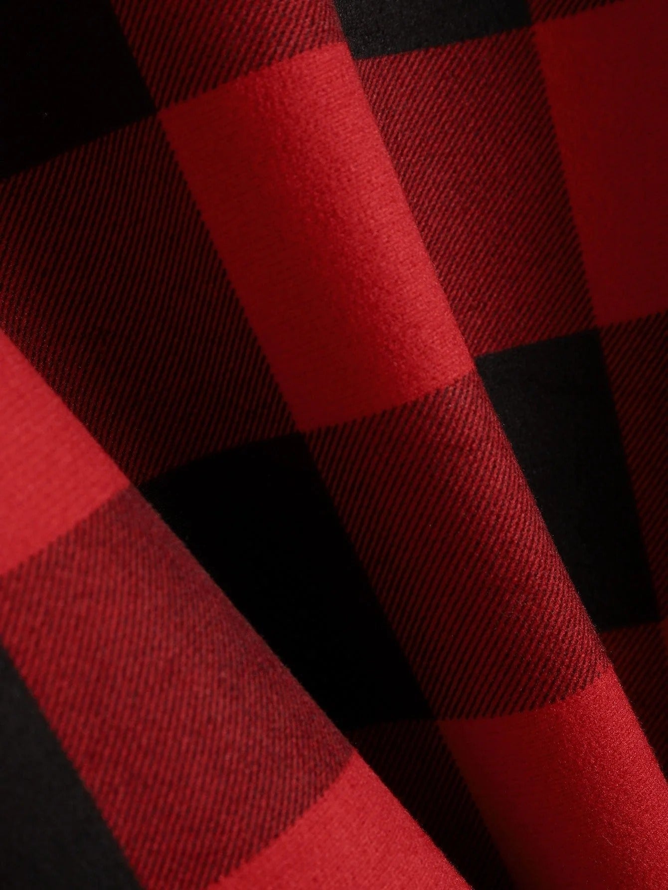 Men's Hooded Shirt with Fleece Lining, Long Sleeves and Button Closure for Autumn Use